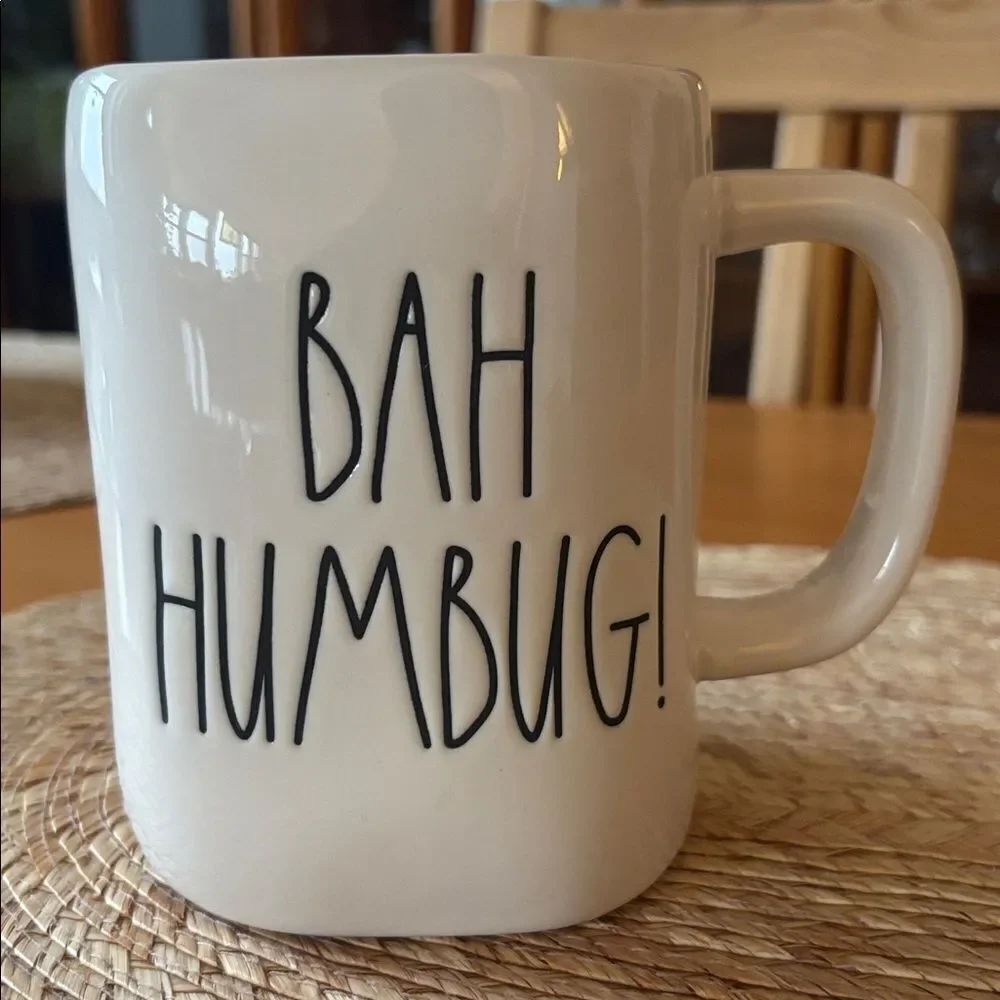 Rae Dunn “Bah Humbug!” Christmas Artisan Collection Mug